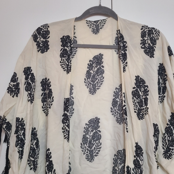 1X kimono wrap summer cardigan festival boho - Picture 2 of 5